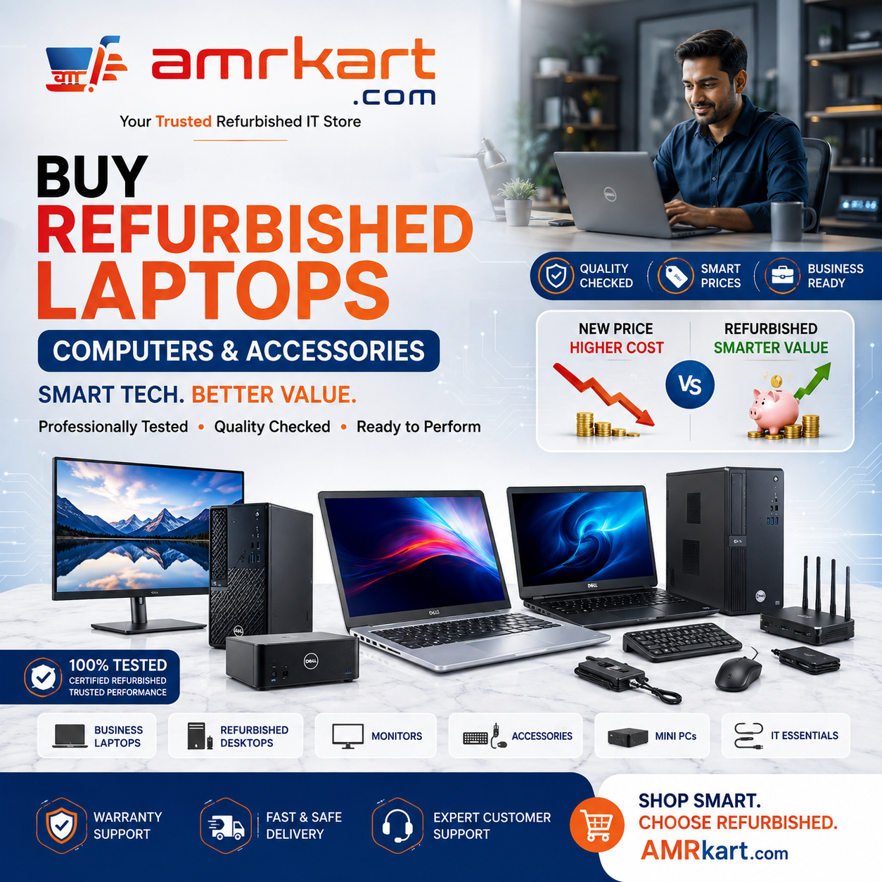 Buy Refurbished Laptop in India: The Complete Guide to Getting a Great Deal Without the Risk | Amrkart