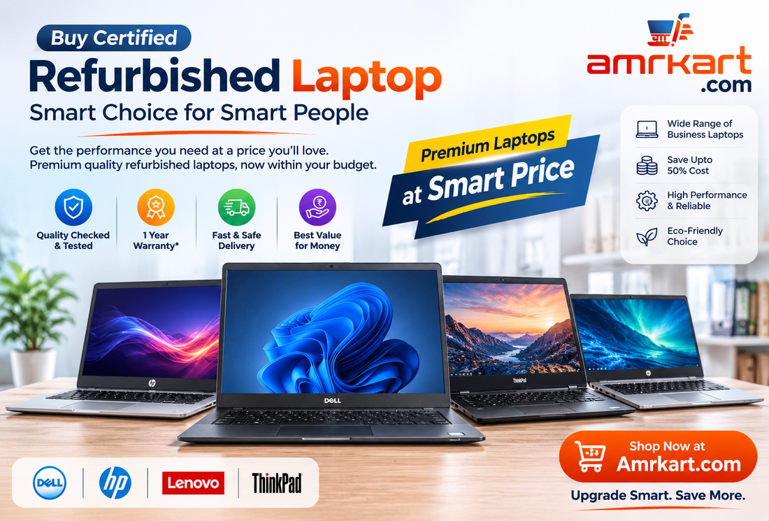 Used vs Second Hand vs Refurbished Laptop: Complete Comparison | Amrkart