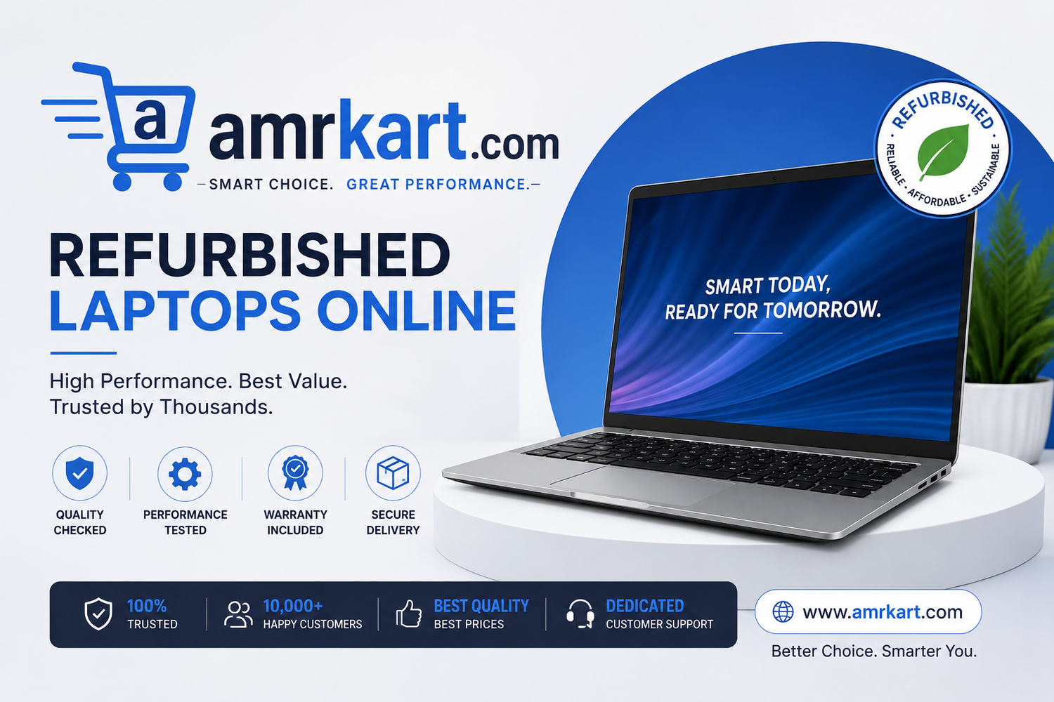 Buy Refurbished Laptops Online – The Smart Choice with Amrkart