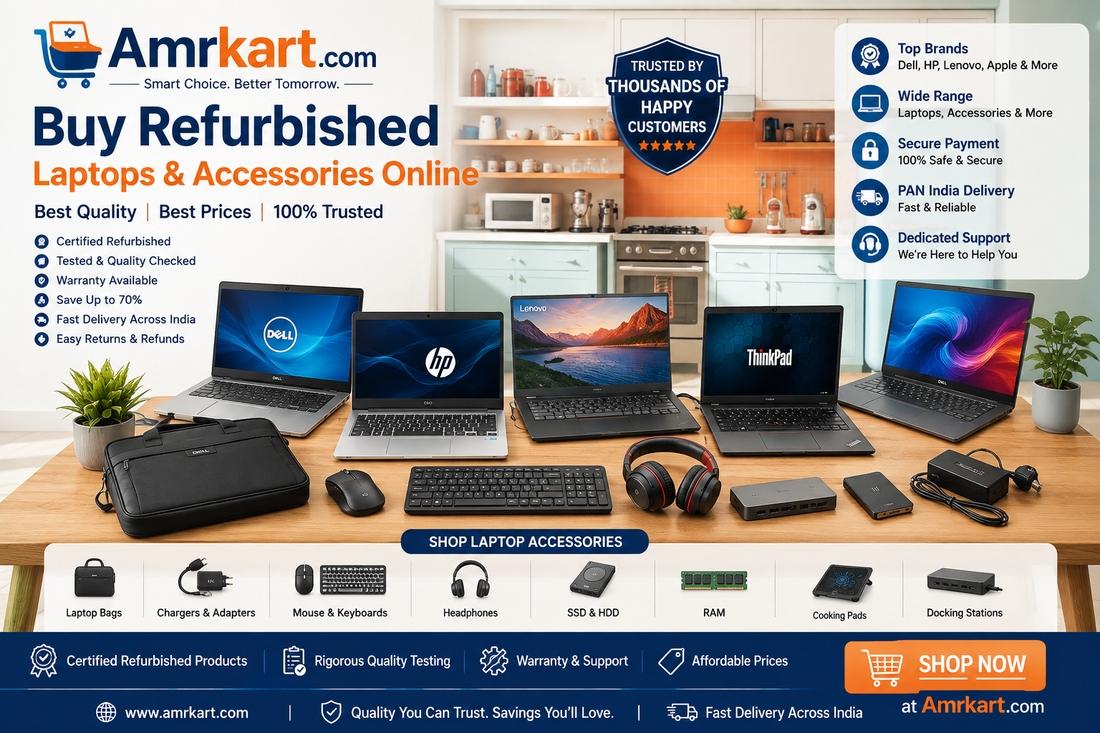 Buy Refurbished Laptop Online in Delhi: A Complete Buyer's | Amrkart