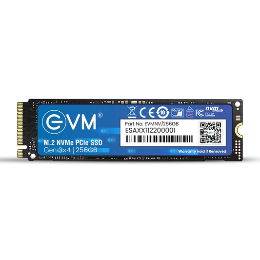 EVM 256GB NVMe M.2 SSD 2280 | PCIe Gen 3x4 Internal Solid State Drive | 3000MB/s Read |  5 Year Warranty (EVMNV-256GB)