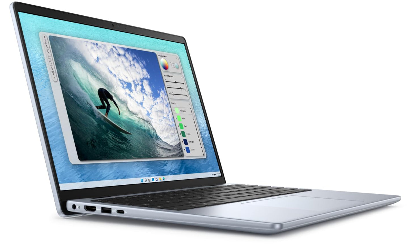 Refurbished Laptop | Dell Inspiron 5440 Notebook Computer, Intel Core 3 100U 14th Gen Processor, 8GB DDR5 RAM, 512GB SSD, 14" FHD+ Screen | amrkart