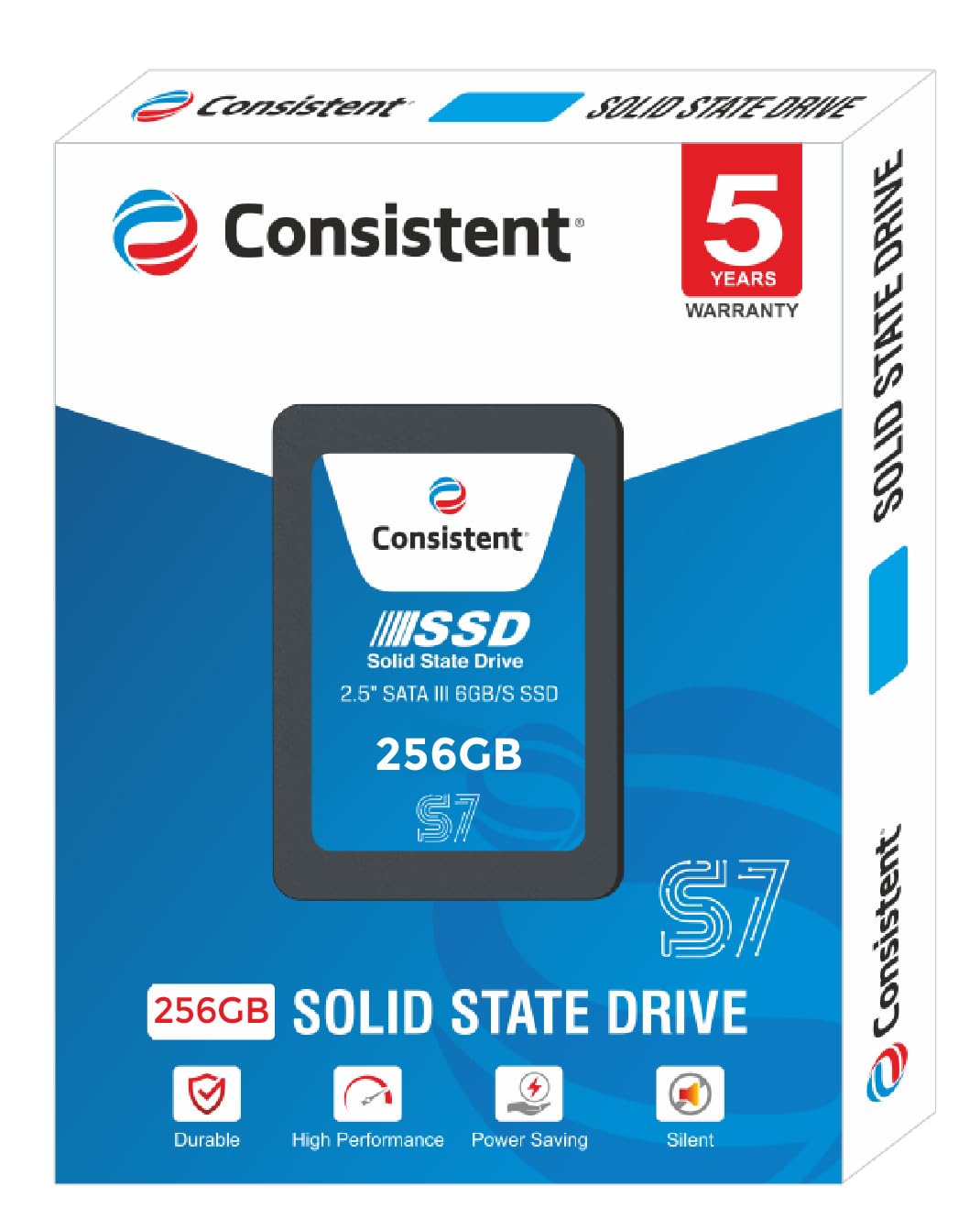 Consistent SSD 256GB 2.5 Inch SATA Internal SSD | Amrkart