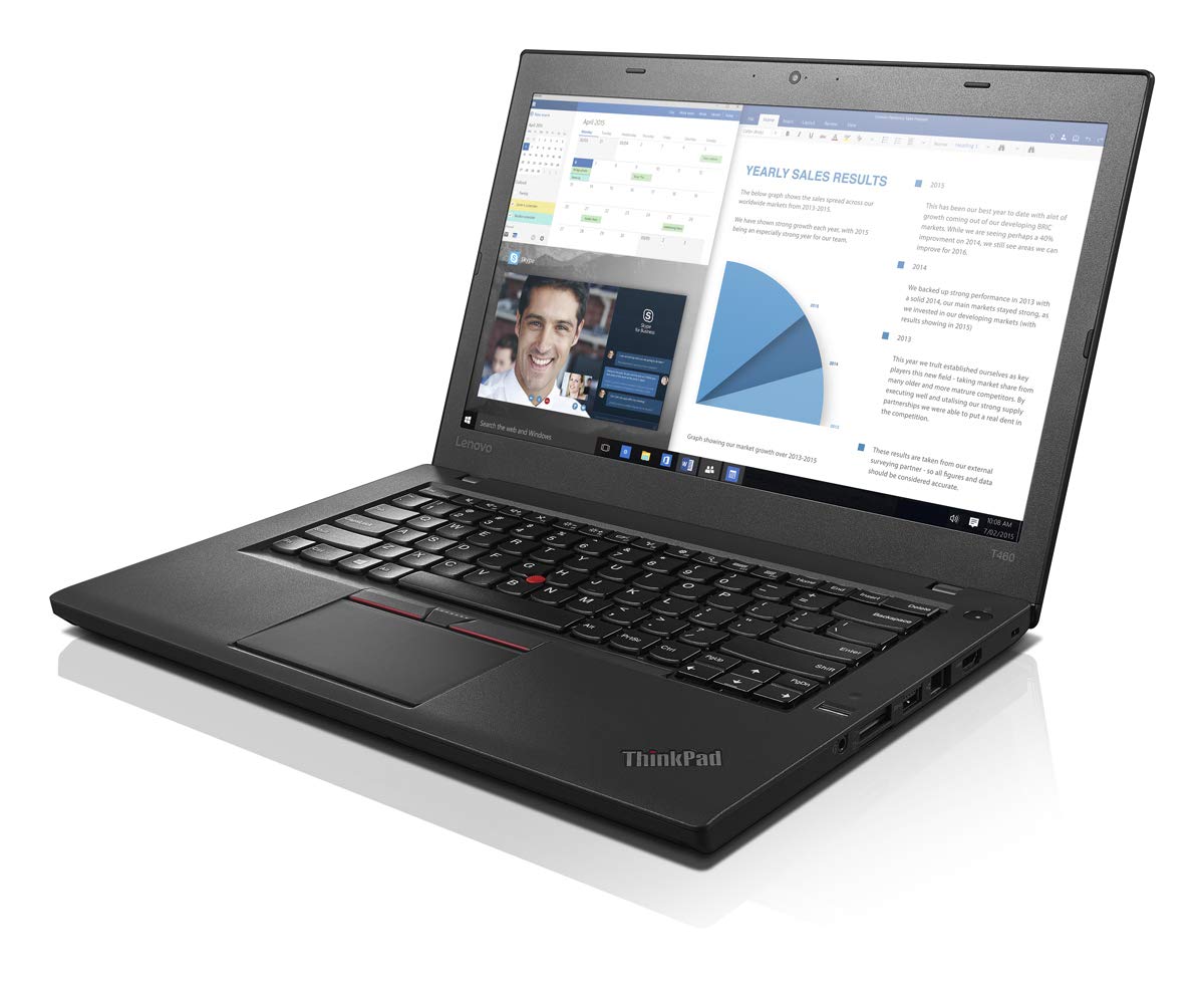 Lenovo ThinkPad T460 Refurbished Laptop | i5 6th Gen | 8GB RAM | 256GB SSD | Windows 10 Pro — Reliable performance at budget price