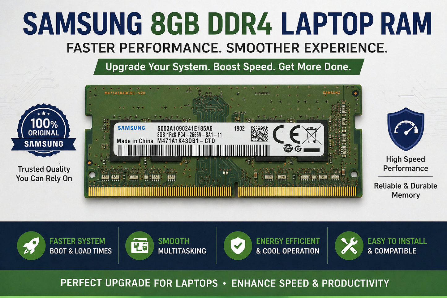 Buy Refurbished | Samsung 8GB RAM DDR4 3200MHz SODIMM