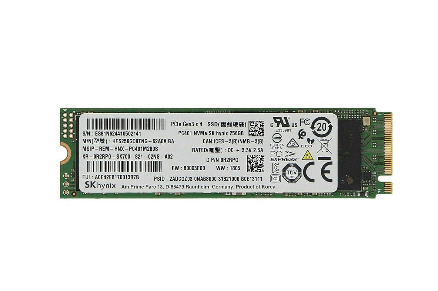 SK Hynix 256GB M.2 SSD (Solid State Drive) | amrkart